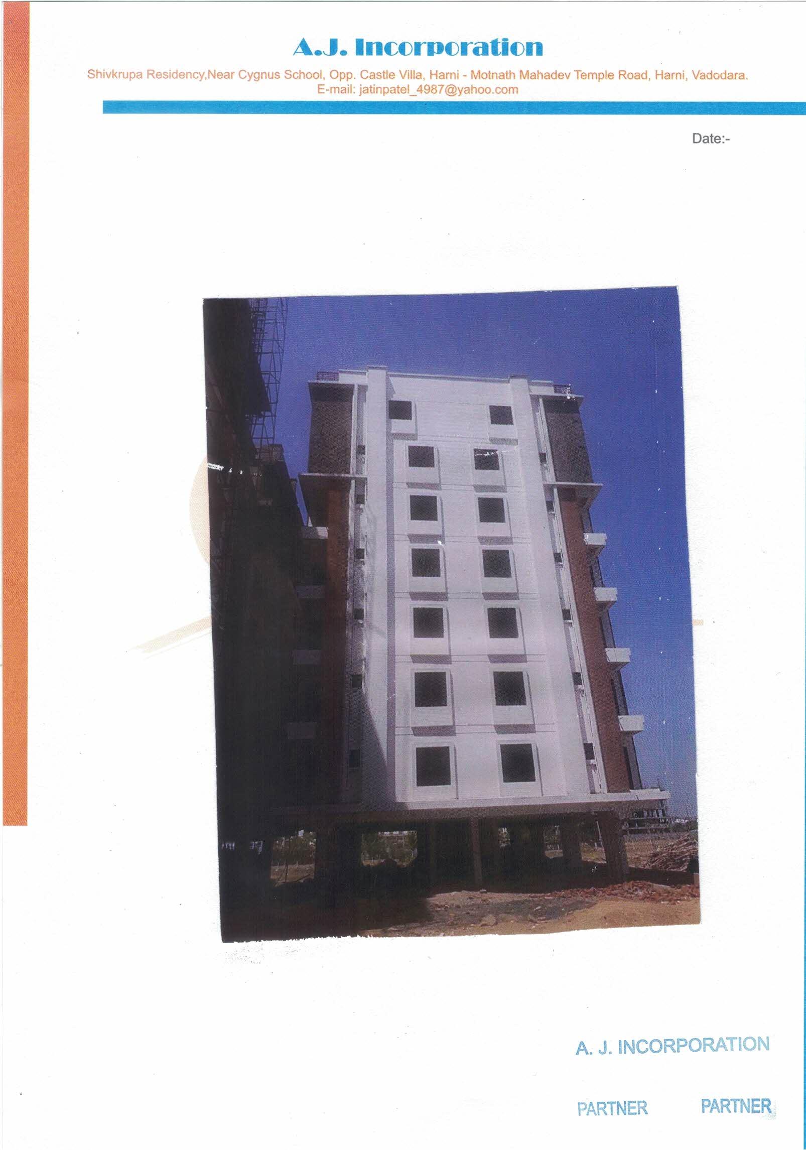 151280_const of real estate project Shiv Krupa Residency located at Harni, Vadodara, Gujarat