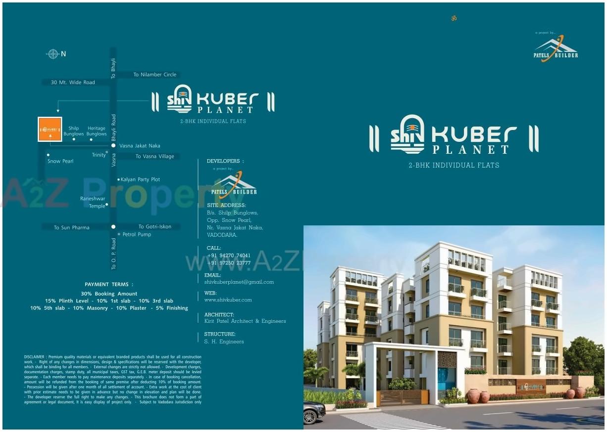  of real estate project Shiv Kuber Planet located at Tandalaja, Vadodara, Gujarat