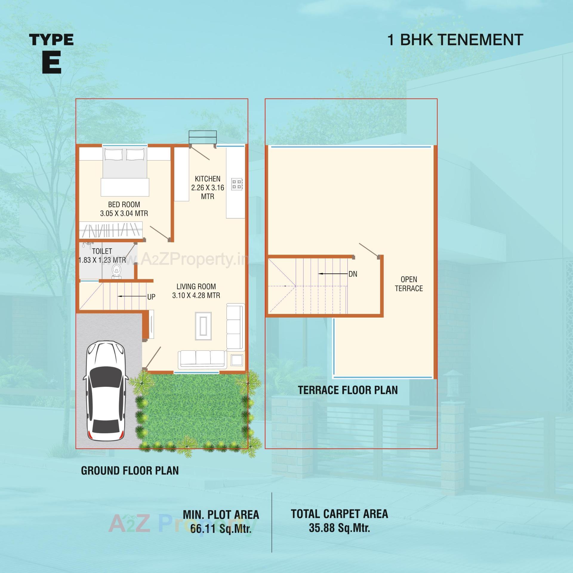 Layout of real estate project Shiv Residency located at Vadadla, Vadodara, Gujarat