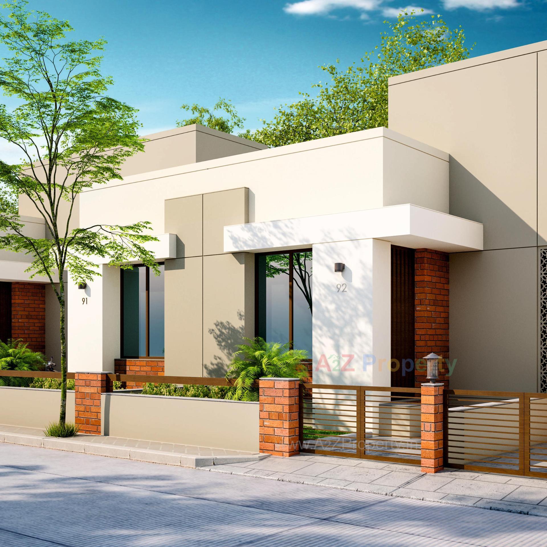 3D Elevation of real estate project Shiv Residency located at Vadadla, Vadodara, Gujarat