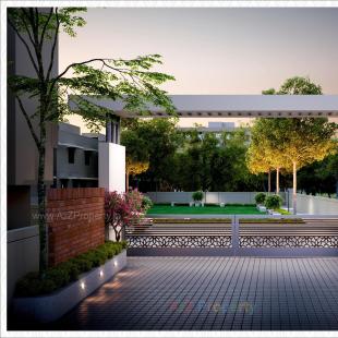 Elevation of real estate project Shiv Residency located at Vadadla, Vadodara, Gujarat
