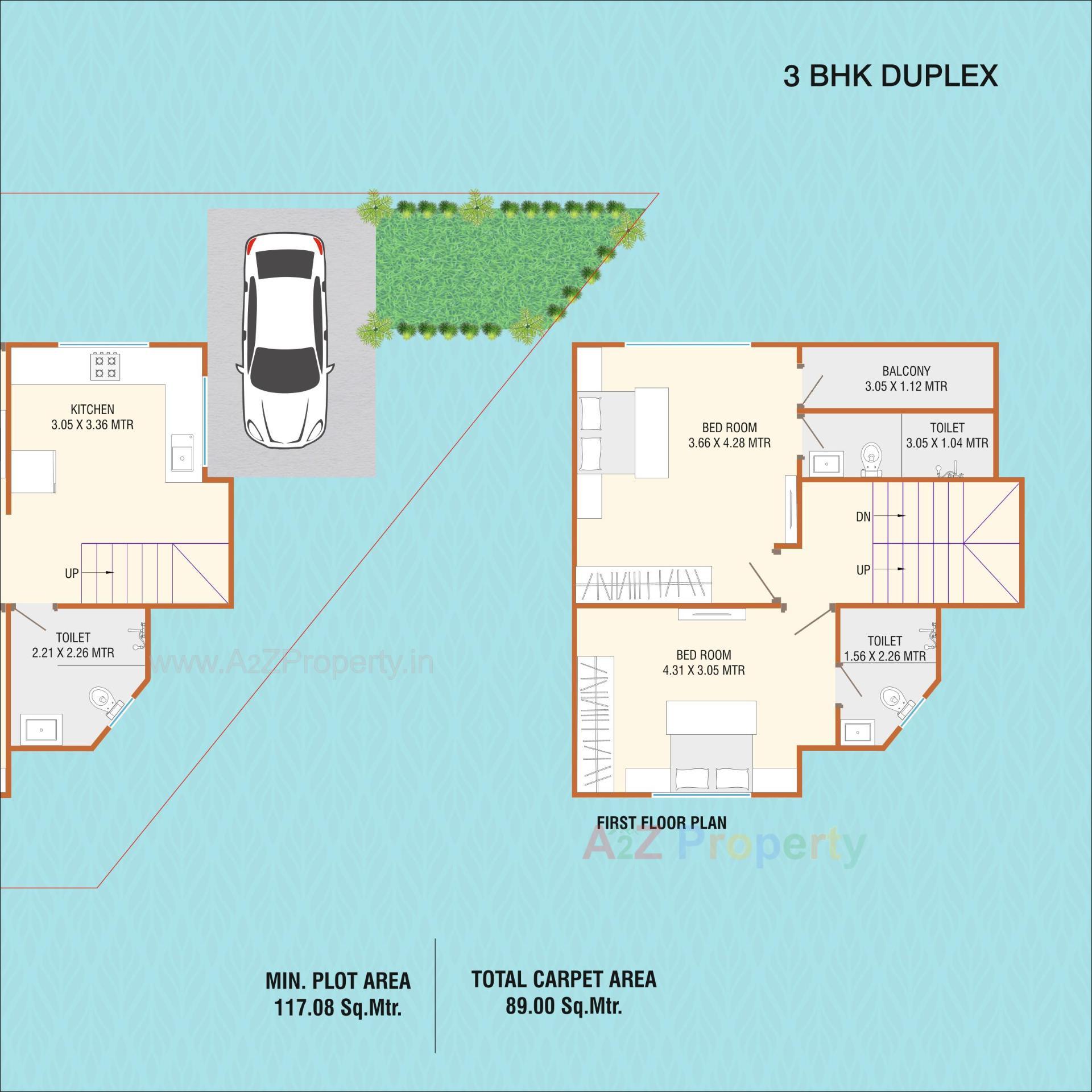 Layout of real estate project Shiv Residency located at Vadadla, Vadodara, Gujarat