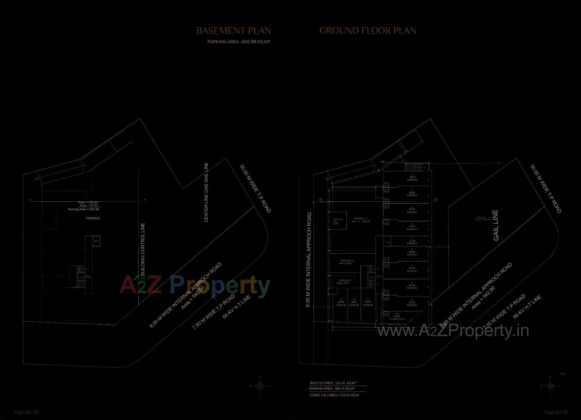  of real estate project Shiv Sky located at Gorva, Vadodara, Gujarat