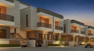 Elevation of real estate project Shivaay Bunglows located at Karodia, Vadodara, Gujarat