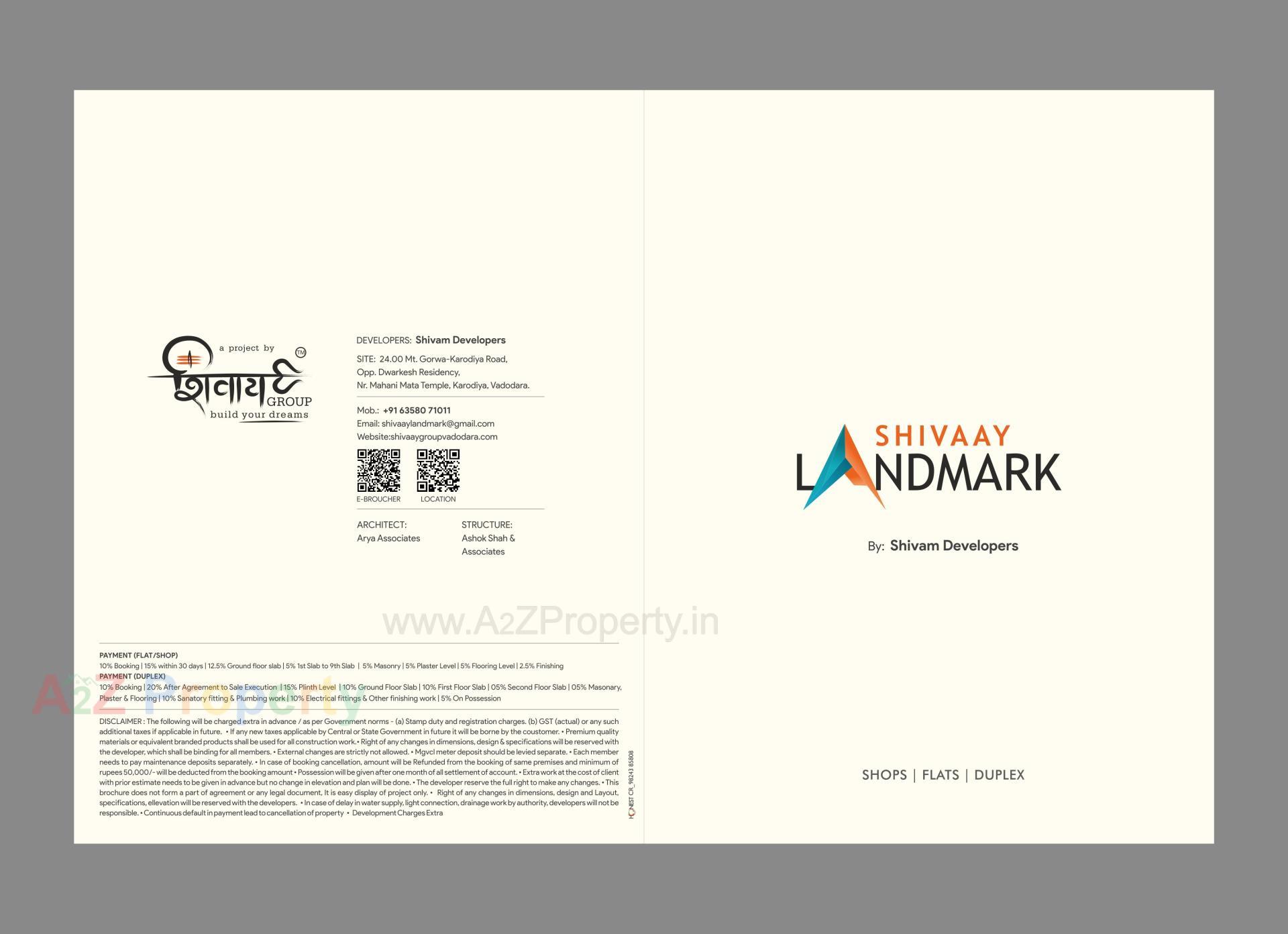  of real estate project Shivaay Landmark located at Karodiya, Vadodara, Gujarat