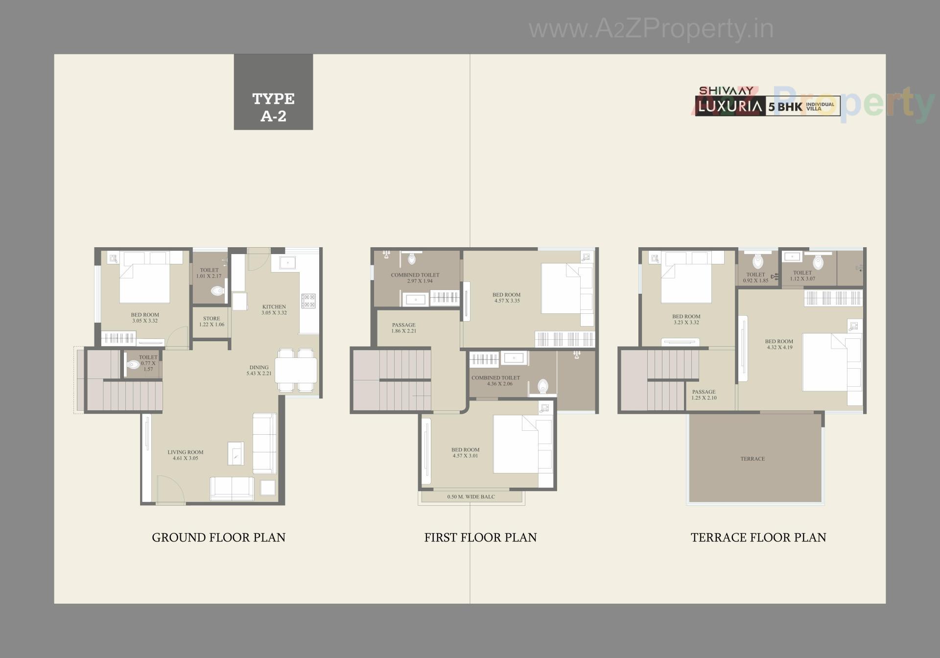 Layout of real estate project Shivaay Luxuria located at Chhani, Vadodara, Gujarat