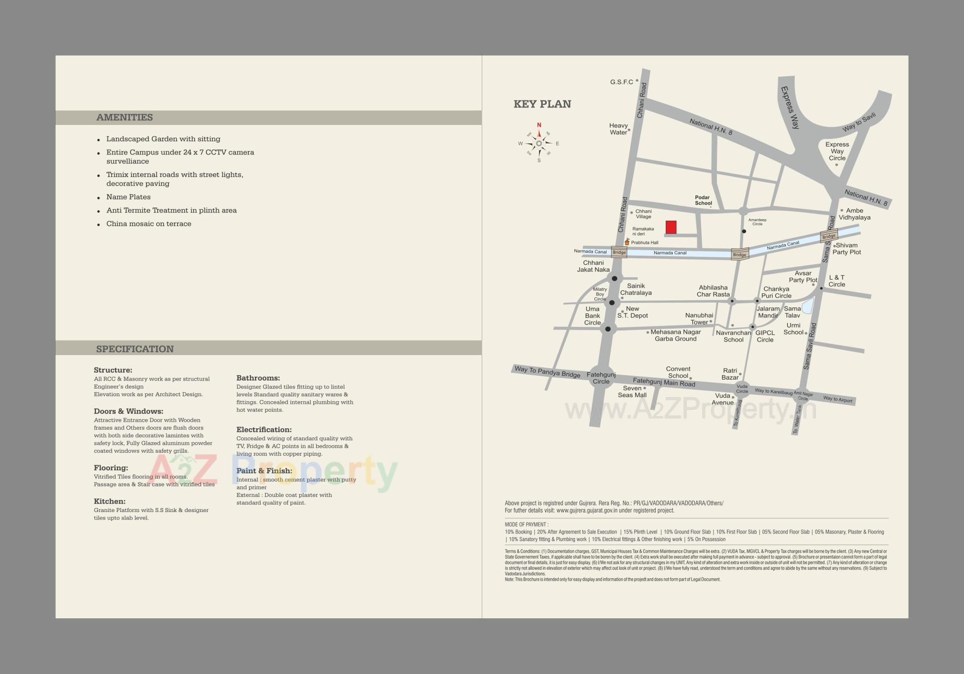  of real estate project Shivaay Luxuria located at Chhani, Vadodara, Gujarat