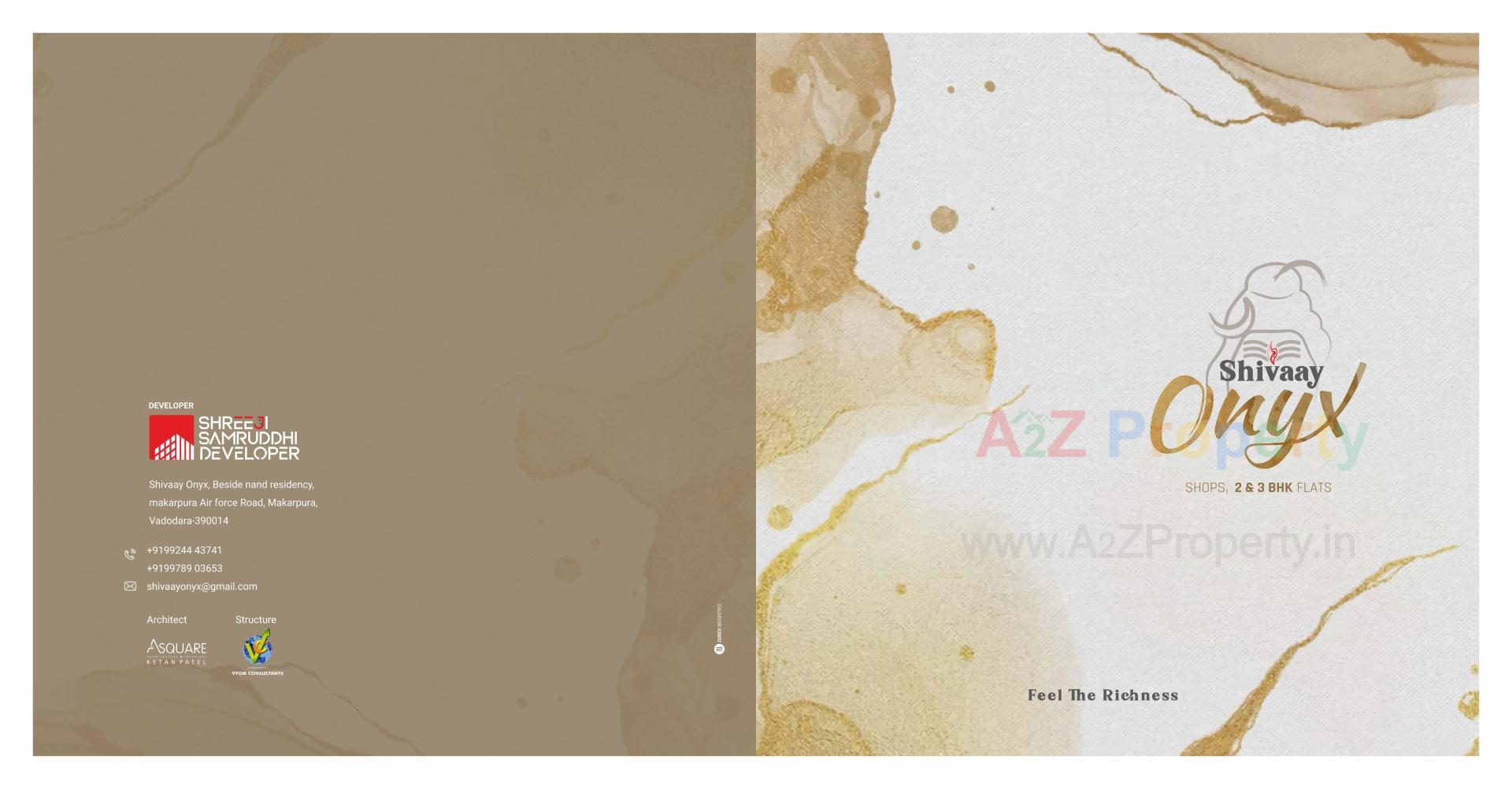  of real estate project Shivaay Onyx located at Makarpura, Vadodara, Gujarat