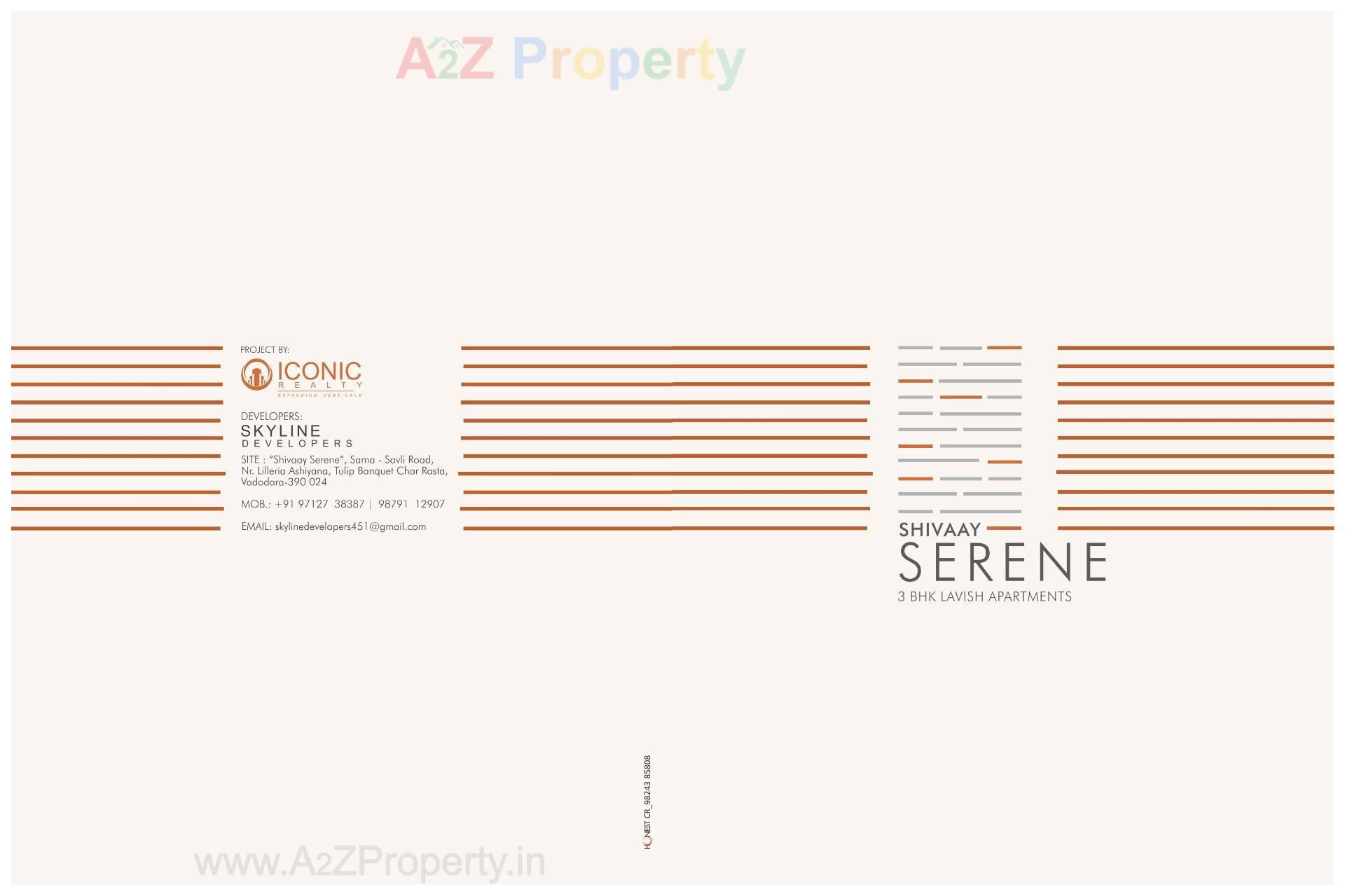  of real estate project Shivaay Serene located at Sama, Vadodara, Gujarat