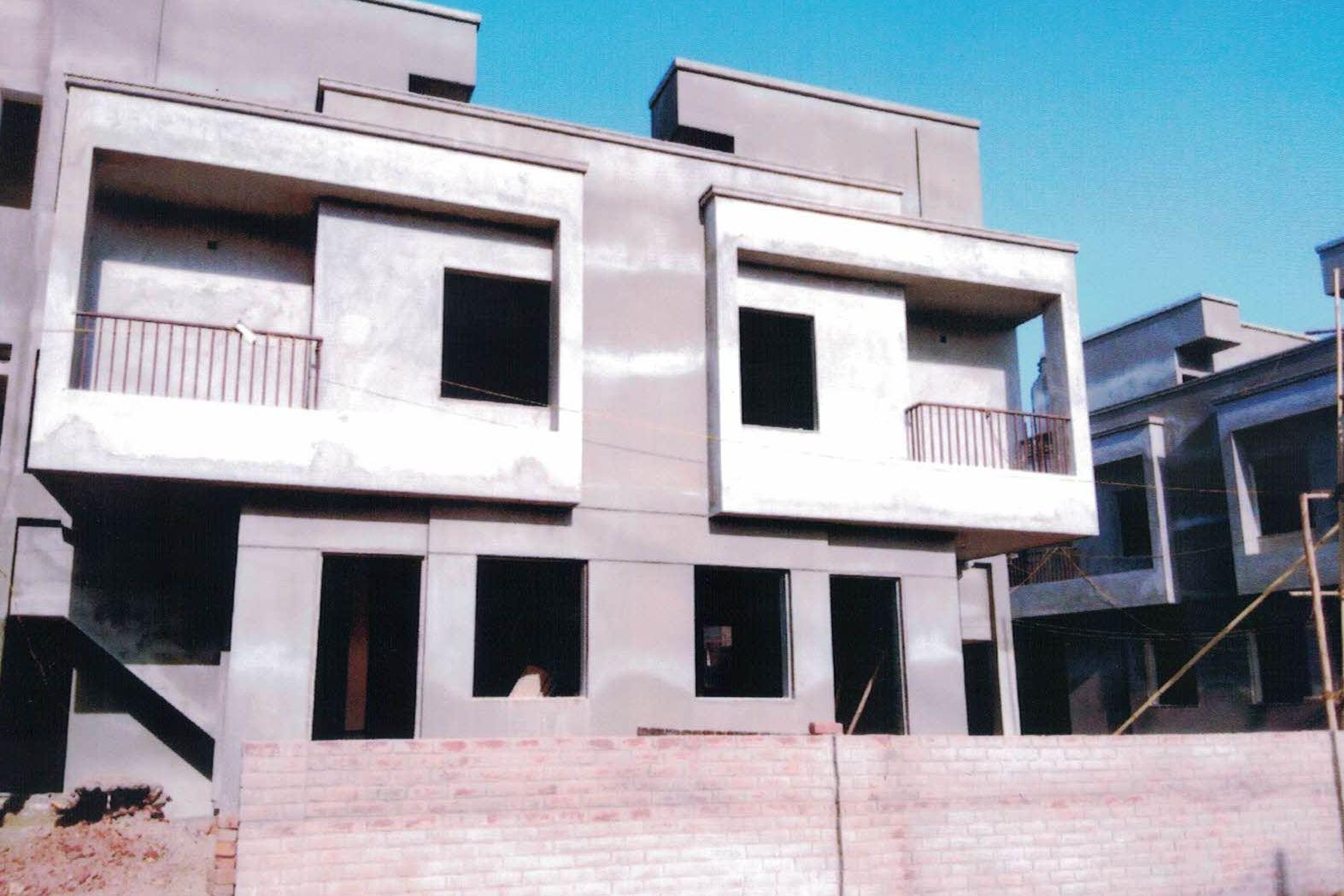 180972_const of real estate project Shivalik Bunglows located at Khatamba, Vadodara, Gujarat