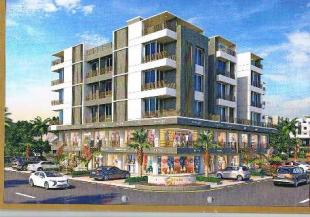 Elevation of real estate project Shivalik Shilp located at Bhayli, Vadodara, Gujarat