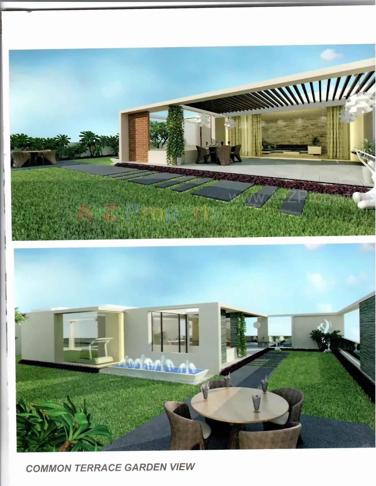 3D Elevation of real estate project Shivam Aura located at Subhanpura, Vadodara, Gujarat