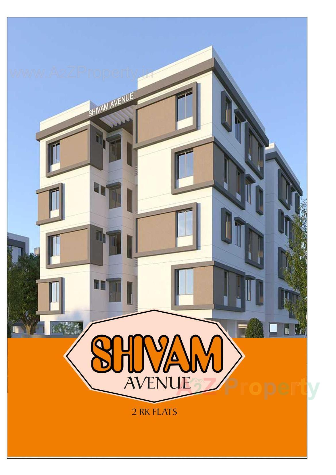 3D Elevation of real estate project Shivam Avenue located at City, Vadodara, Gujarat