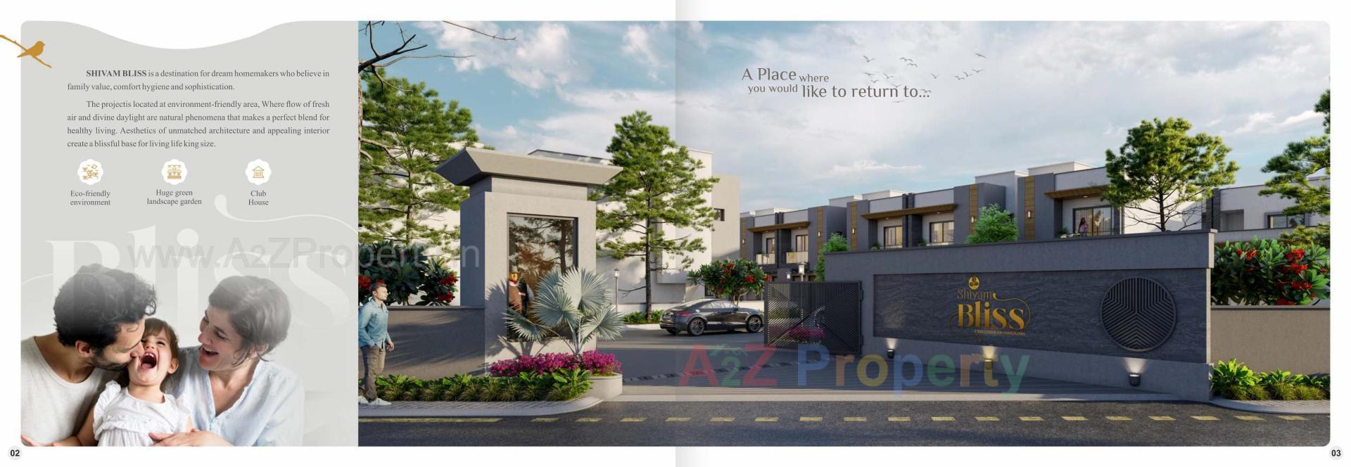  of real estate project Shivam Bliss located at Tarsali, Vadodara, Gujarat