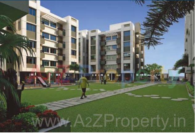 3D Elevation of real estate project Shivam Enclave Duplex located at Vadodara, Vadodara, Gujarat