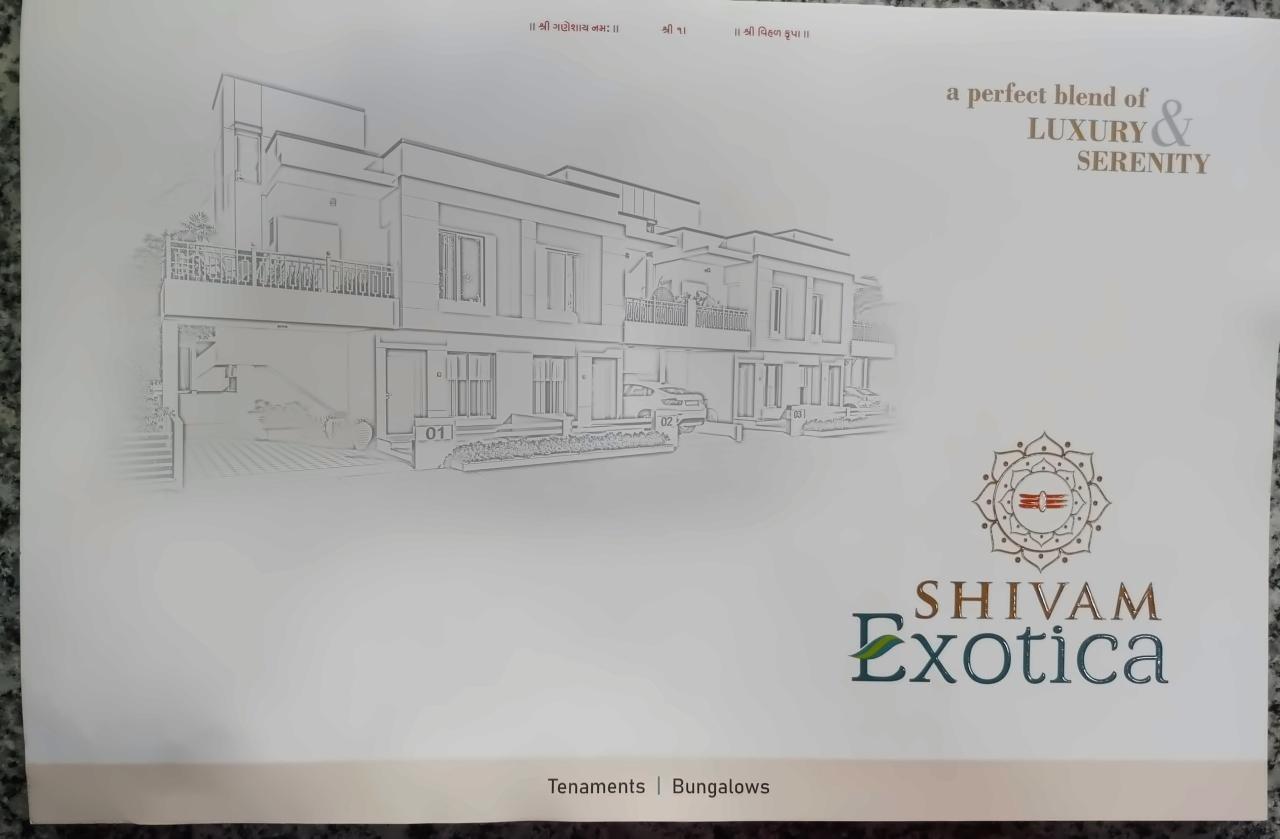  of real estate project Shivam Exotica located at Tarsali, Vadodara, Gujarat