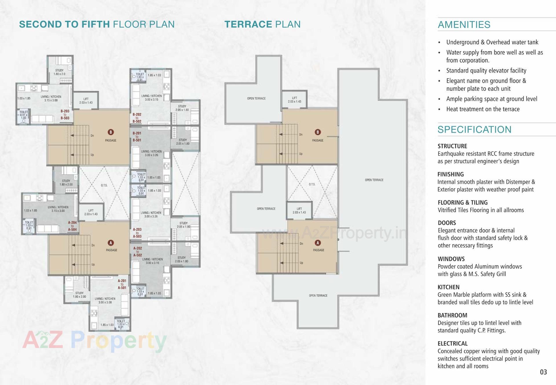 Layout of real estate project Shivam Heights located at Daliyawadi, Vadodara, Gujarat
