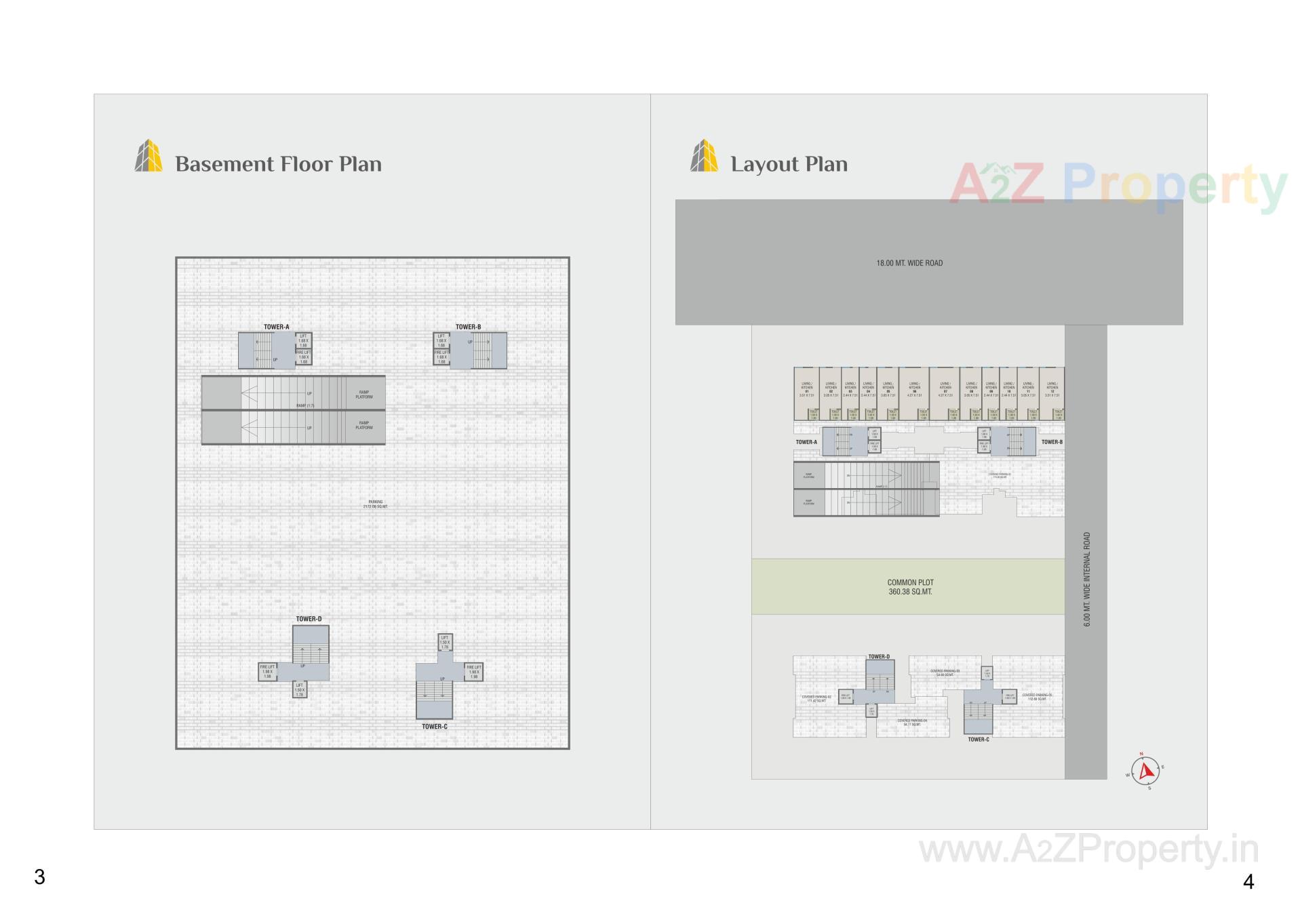 Layout of real estate project Shivam Highview located at Kapurai, Vadodara, Gujarat