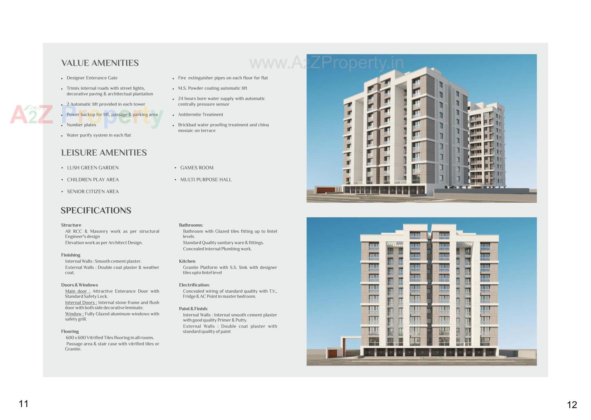  of real estate project Shivam Highview located at Kapurai, Vadodara, Gujarat