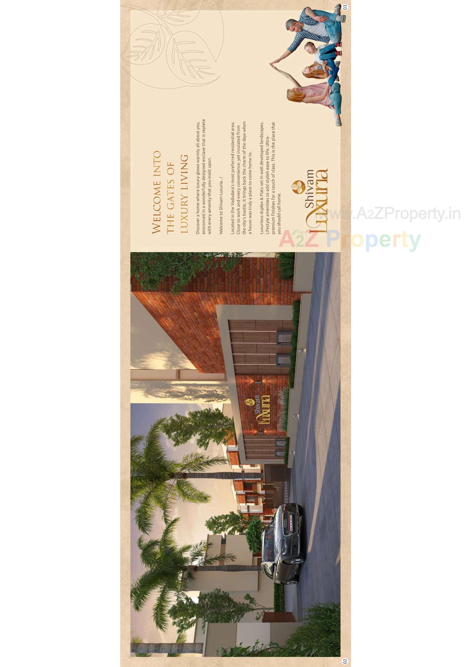  of real estate project Shivam Luxuria located at Makarpura, Vadodara, Gujarat