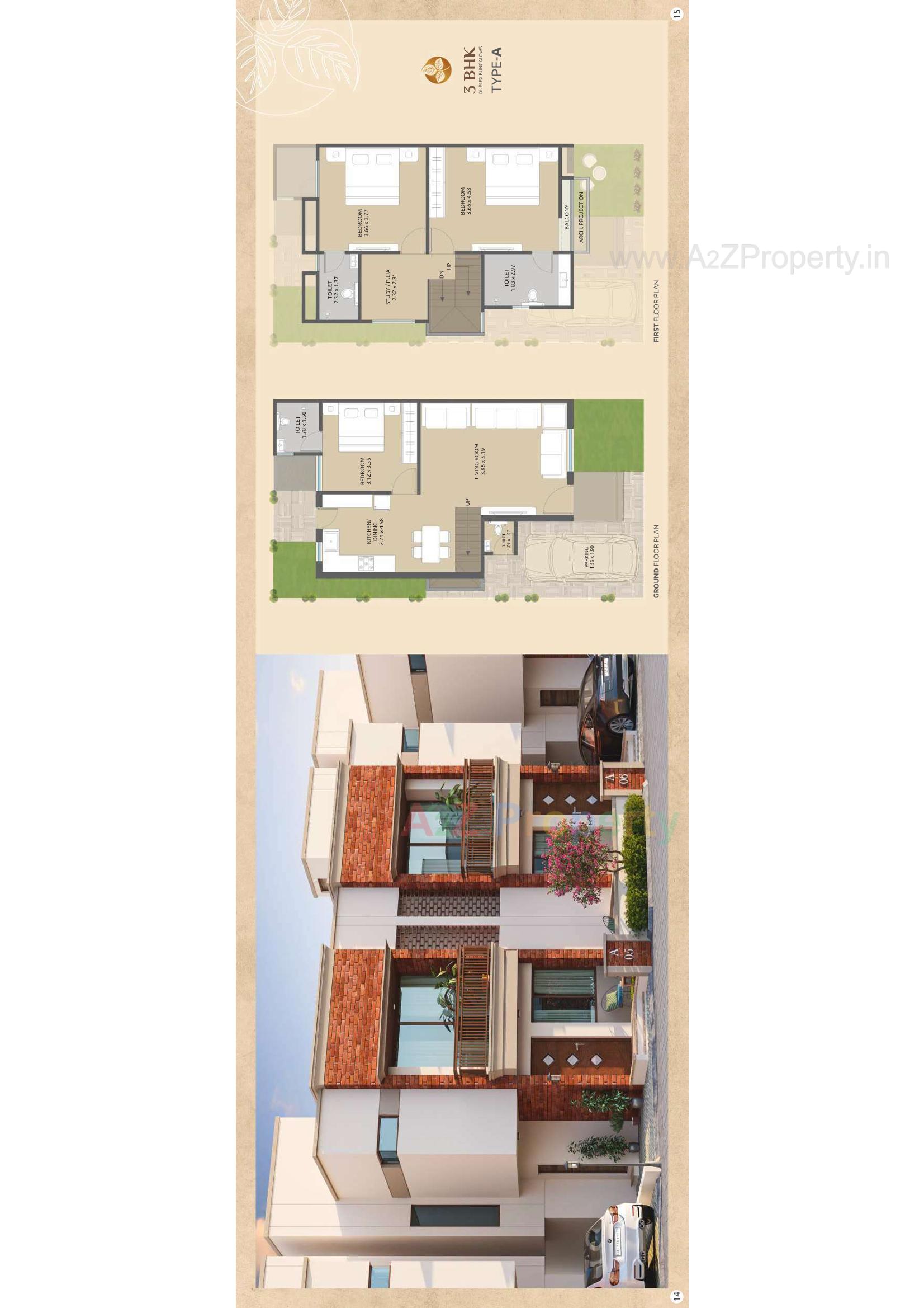 Layout of real estate project Shivam Luxuria located at Makarpura, Vadodara, Gujarat