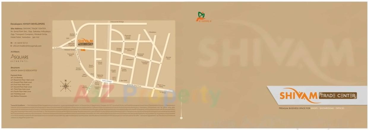  of real estate project Shivam Trade Center located at Atladara, Vadodara, Gujarat