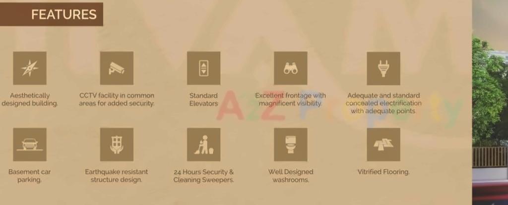 Amenities of Shivam Trade Center