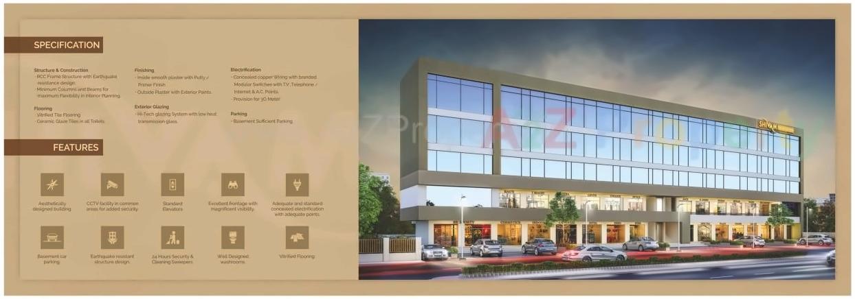  of real estate project Shivam Trade Center located at Atladara, Vadodara, Gujarat