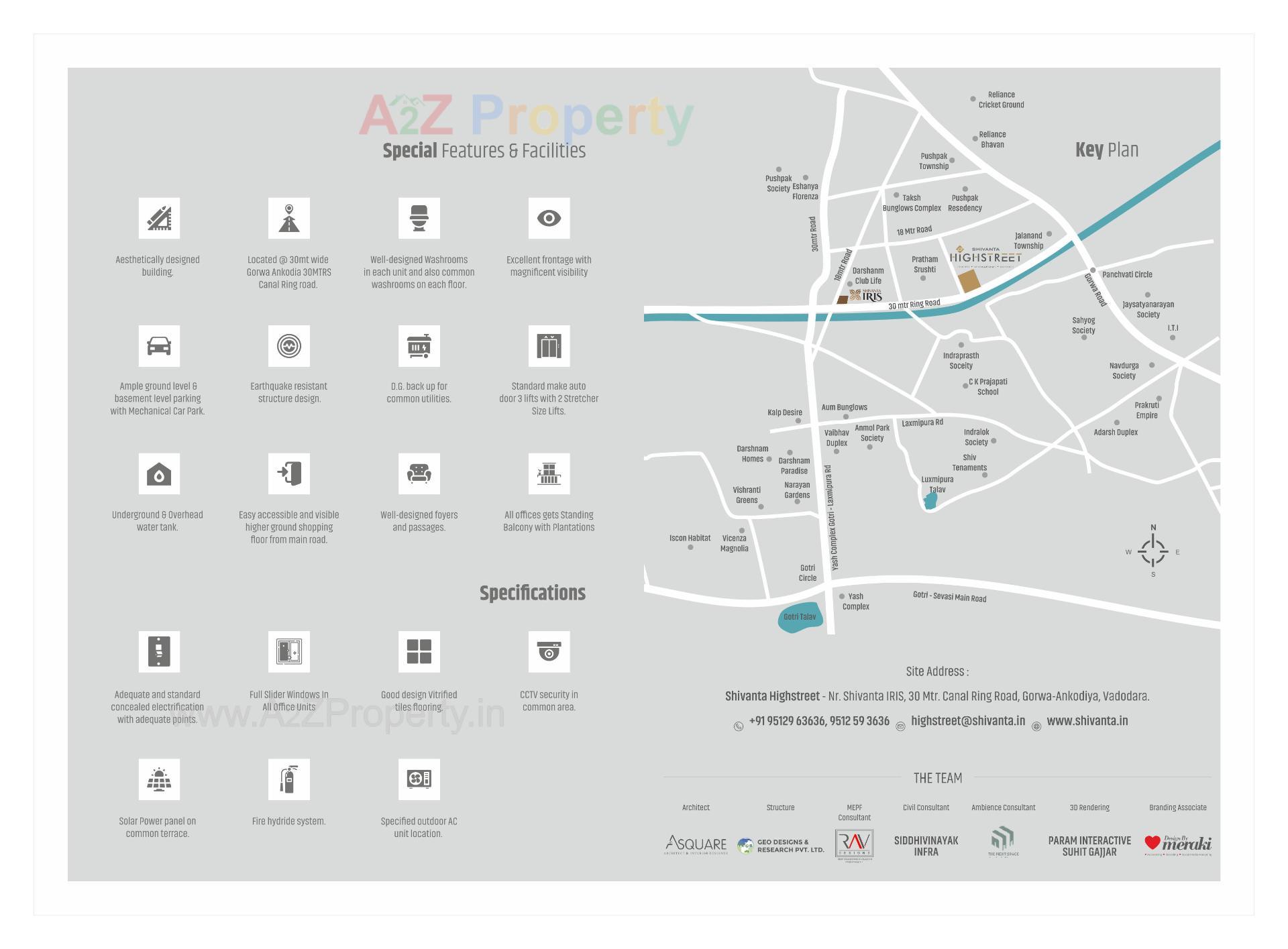  of real estate project Shivanta Highstreet located at Vadodara, Vadodara, Gujarat