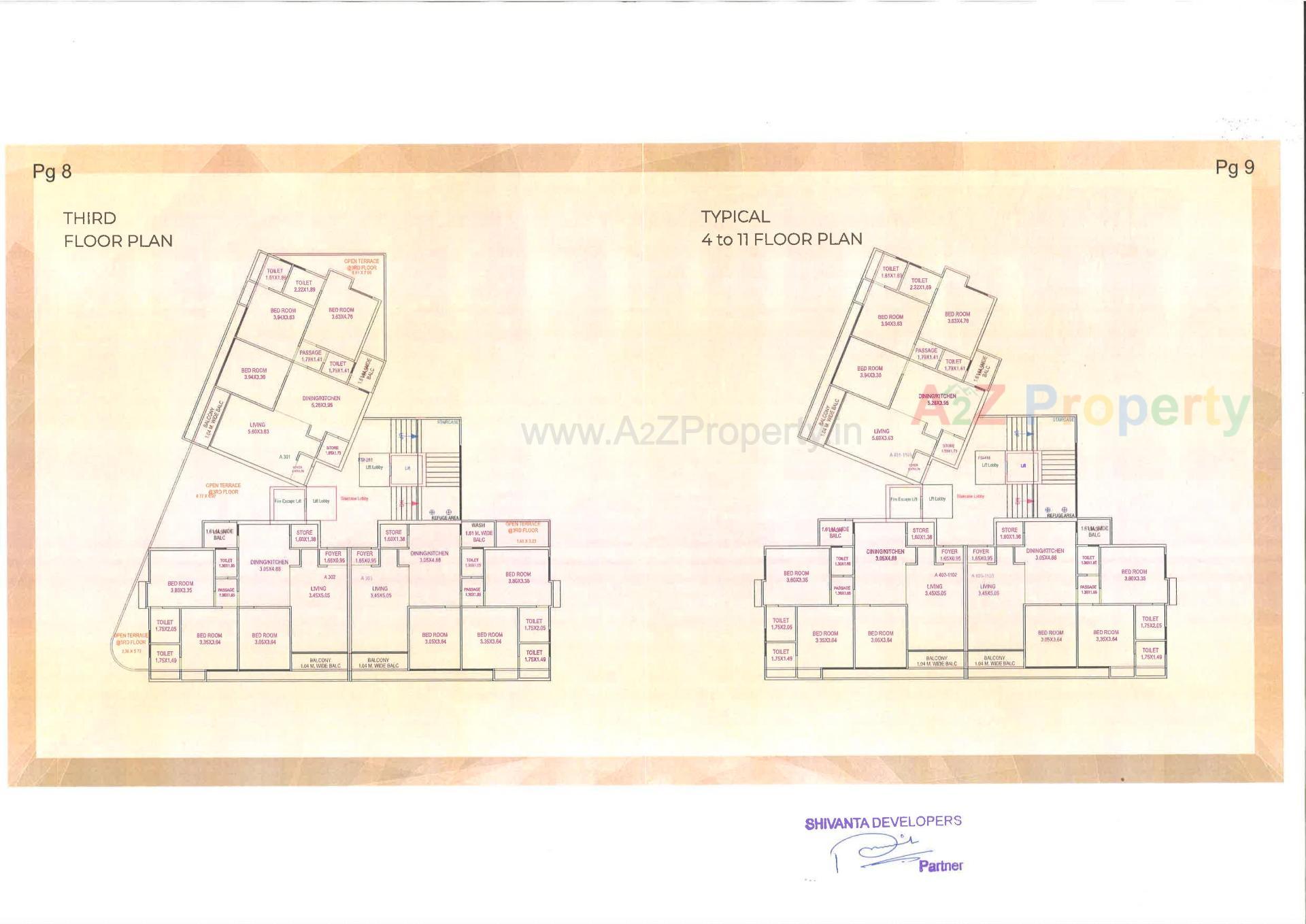 Layout of real estate project Shivanta Iris located at Ankodiya, Vadodara, Gujarat