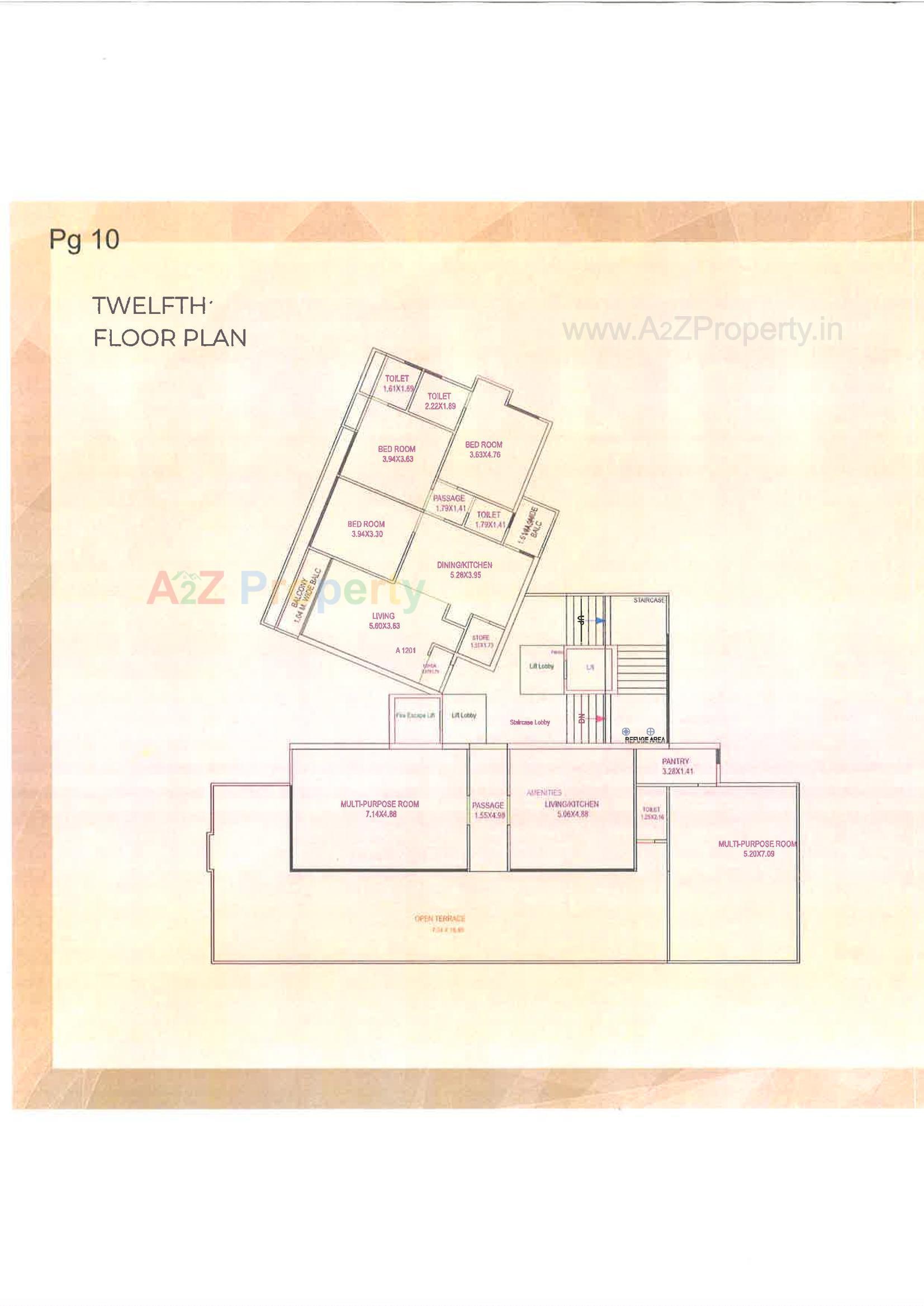 Layout of real estate project Shivanta Iris located at Ankodiya, Vadodara, Gujarat