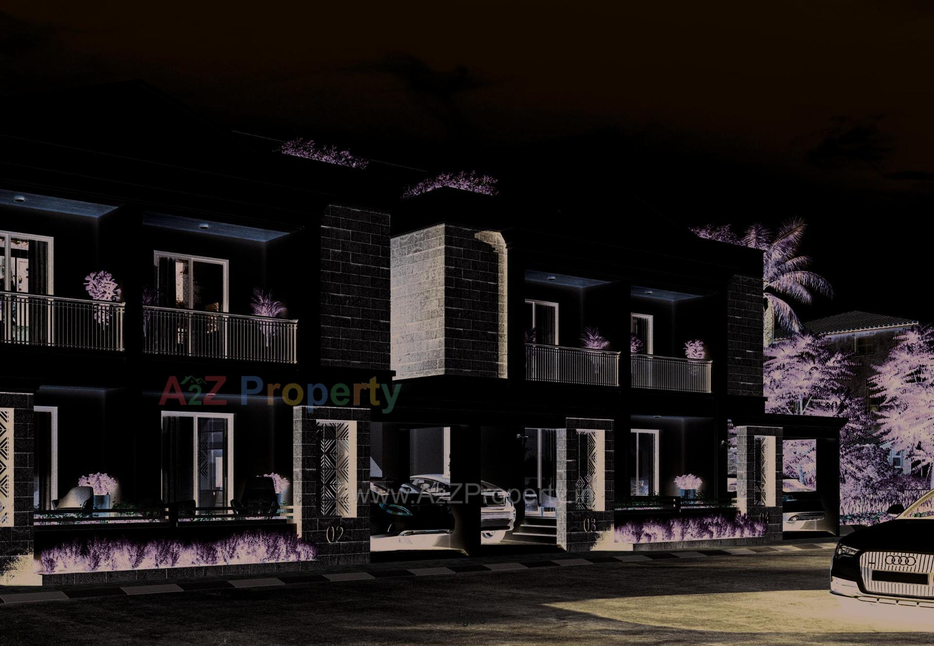 3D Elevation of real estate project Shivanta Villa located at Kapurai, Vadodara, Gujarat