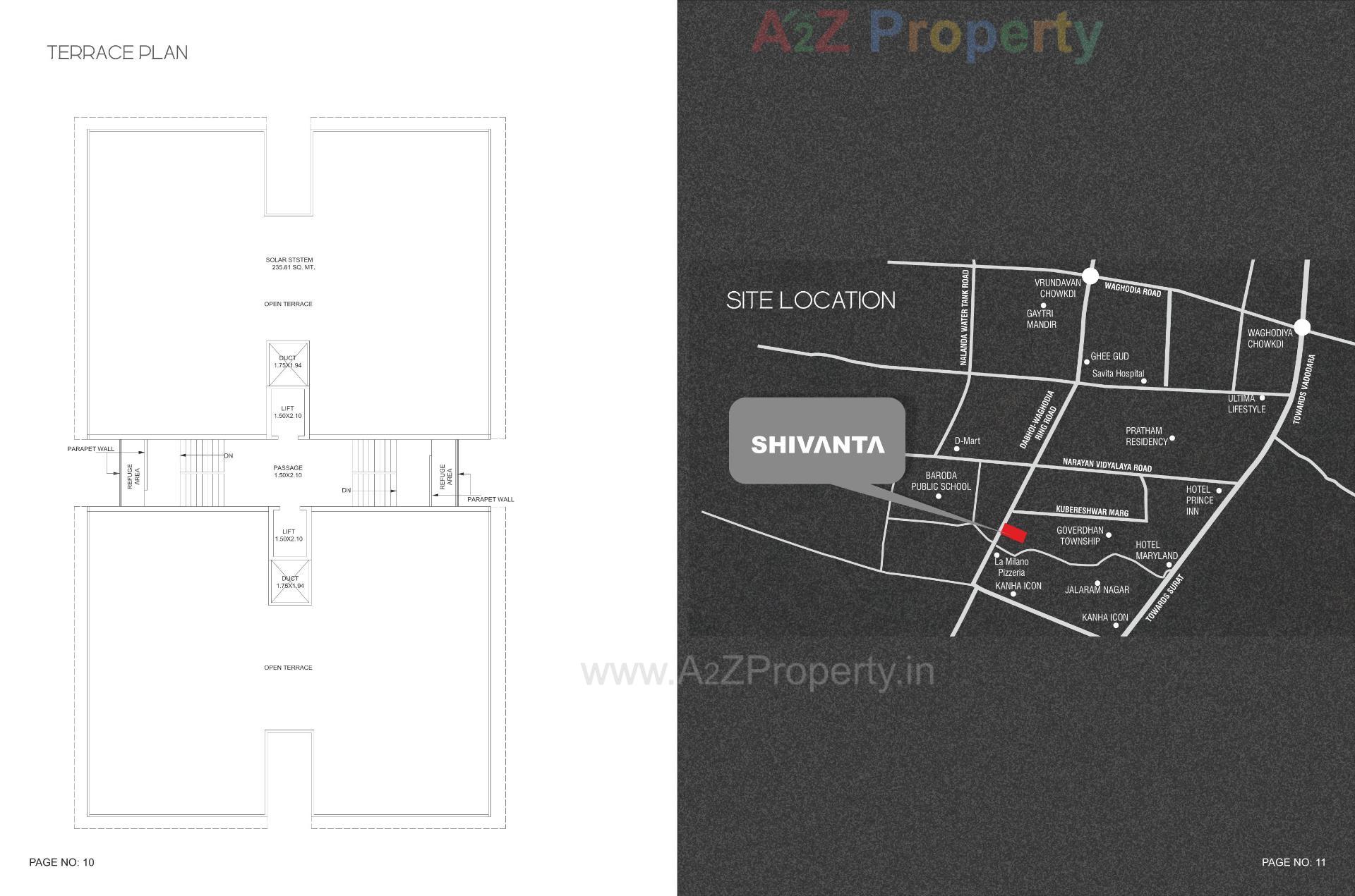  of real estate project Shivanta located at Danteshwar, Vadodara, Gujarat