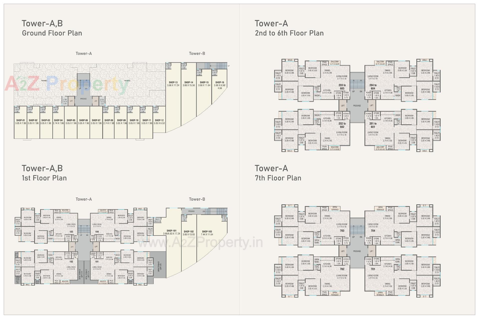 Layout of real estate project Shivay Splendid located at Ankhol, Vadodara, Gujarat