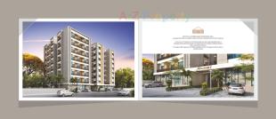 Elevation of real estate project Shree Aarna Sky located at Jambuwa, Vadodara, Gujarat