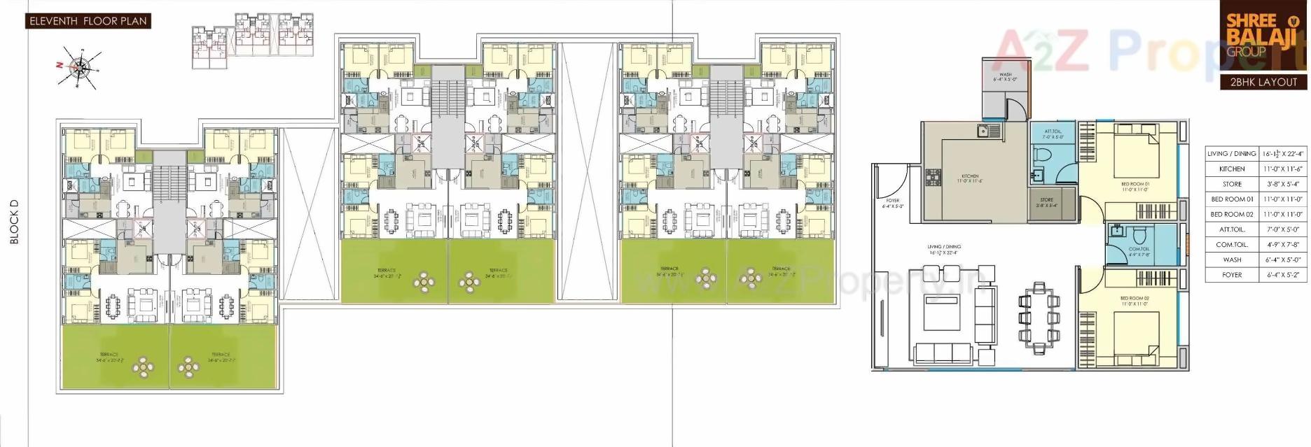 Layout of real estate project Shree Balaji Wind located at Vadodara, Vadodara, Gujarat