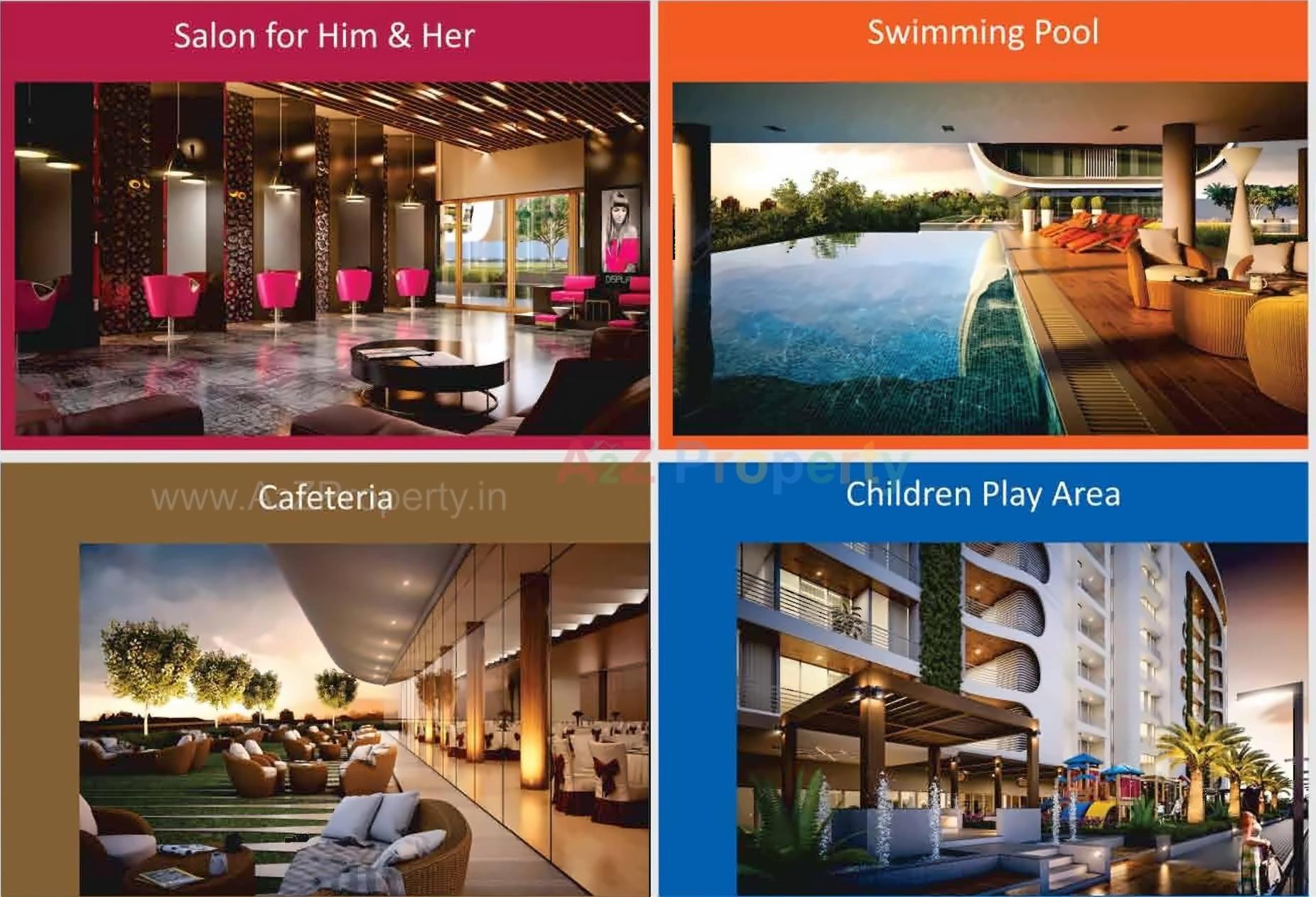 3D Elevation of real estate project Shree Balaji Wind located at Vadodara, Vadodara, Gujarat