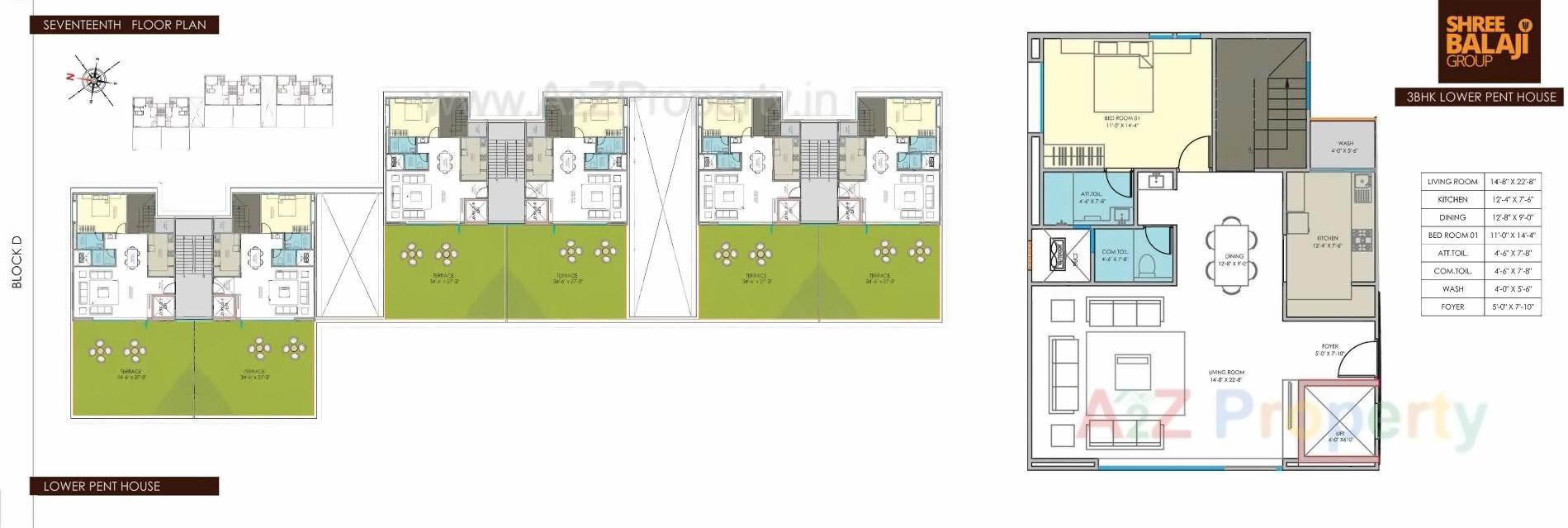 Layout of real estate project Shree Balaji Wind located at Vadodara, Vadodara, Gujarat