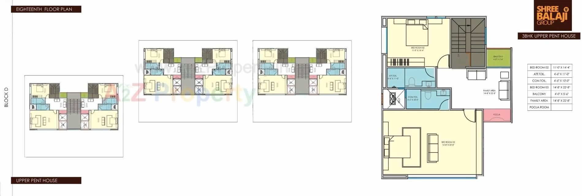 Layout of real estate project Shree Balaji Wind located at Vadodara, Vadodara, Gujarat