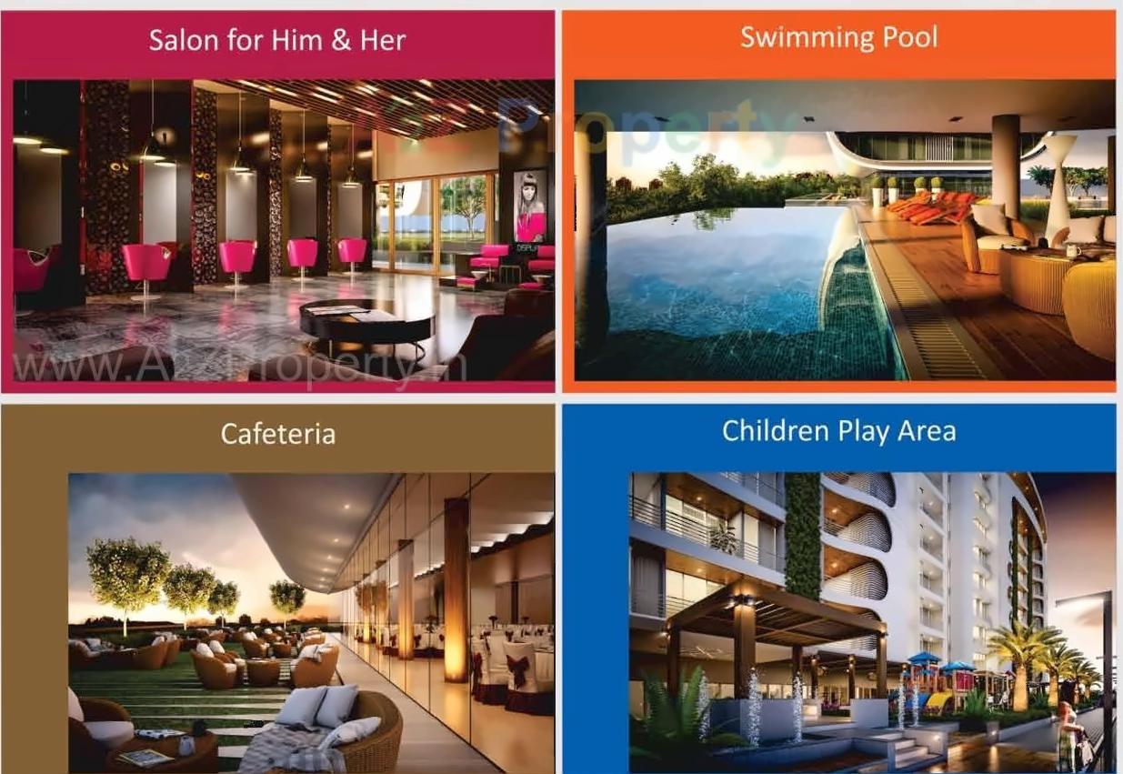 3D Elevation of real estate project Shree Balaji Wind located at Savad, Vadodara, Gujarat