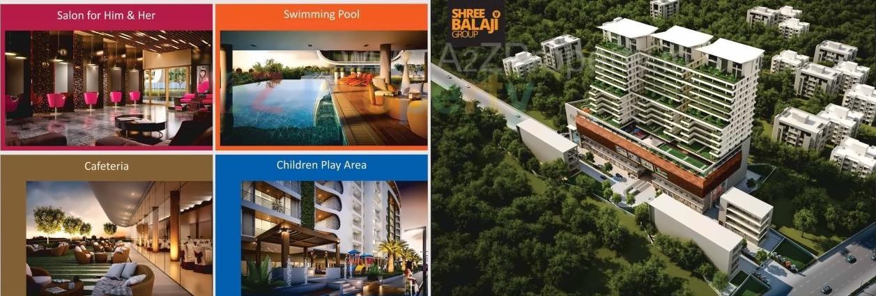 3D Elevation of real estate project Shree Balaji Wind located at Savad, Vadodara, Gujarat