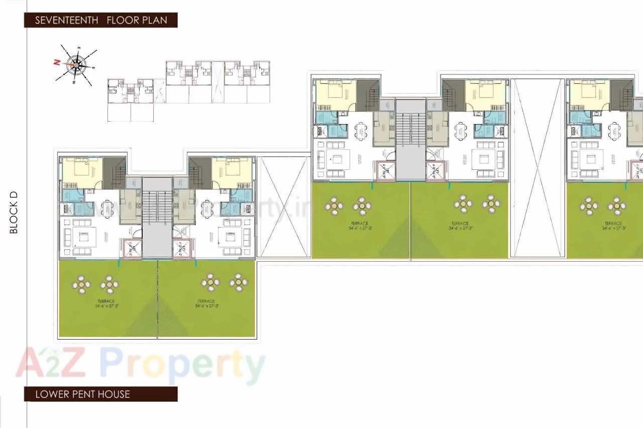 Layout of real estate project Shree Balaji Wind located at Savad, Vadodara, Gujarat