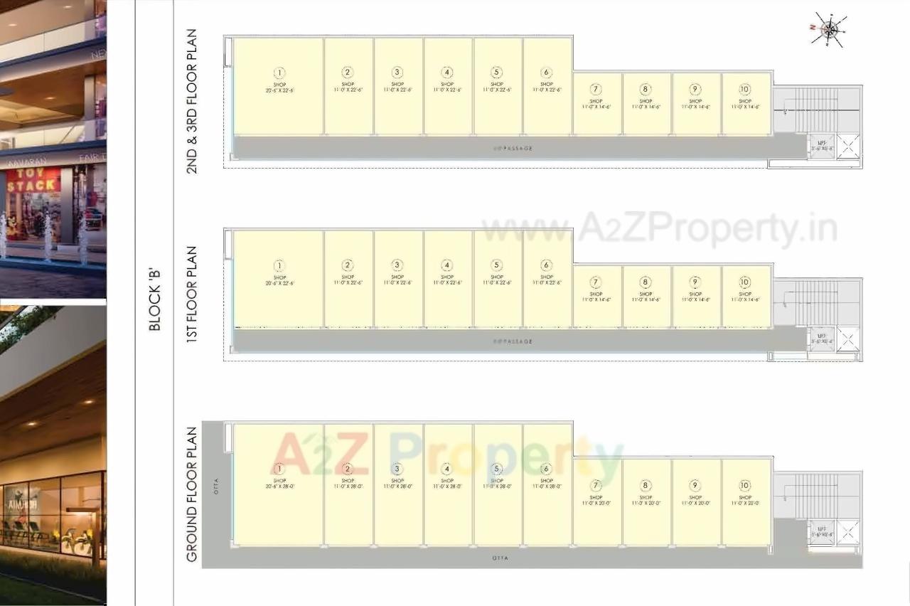 Layout of real estate project Shree Balaji Wind located at Savad, Vadodara, Gujarat