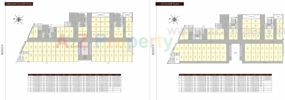 Layout of real estate project Shree Balaji Wind located at Savad, Vadodara, Gujarat