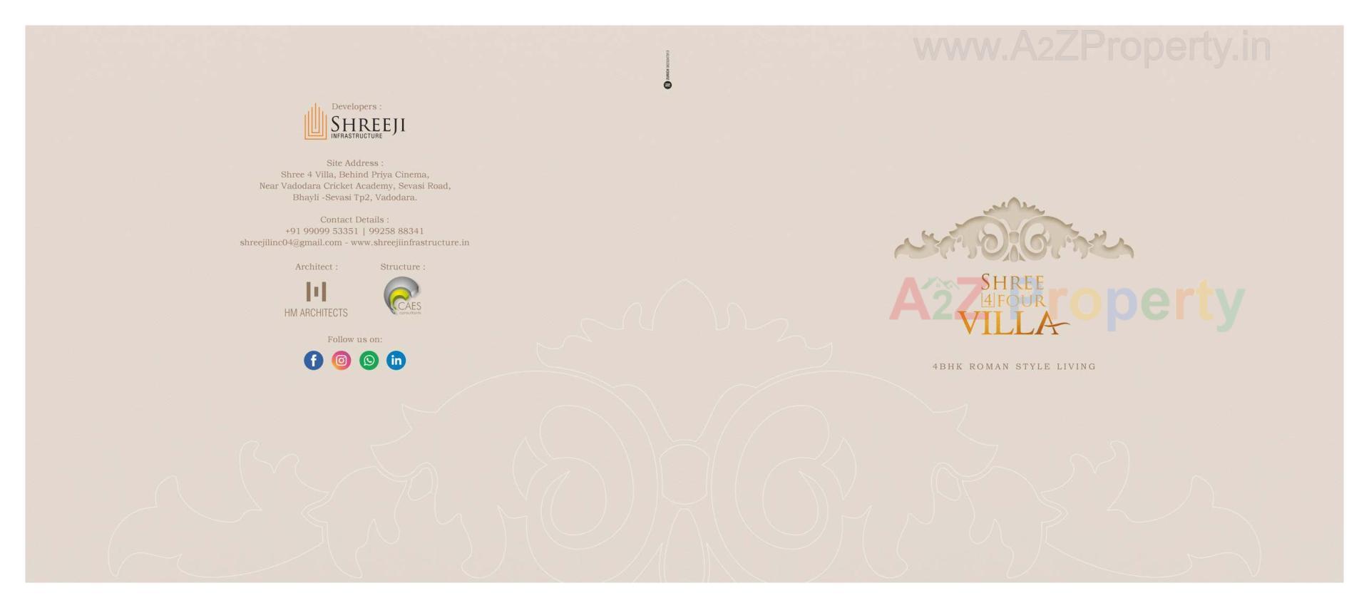  of real estate project Shree Four located at Sevasi, Vadodara, Gujarat