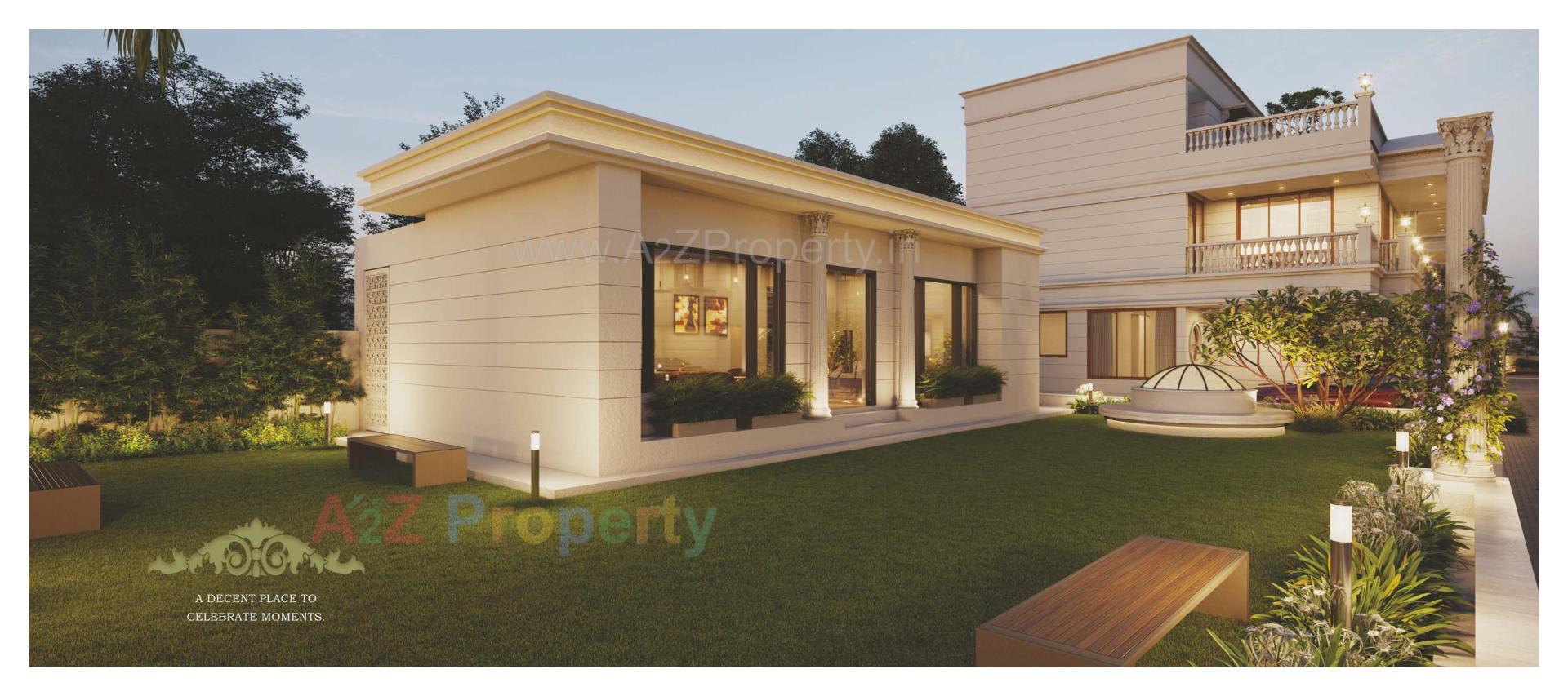 3D Elevation of real estate project Shree Four located at Sevasi, Vadodara, Gujarat