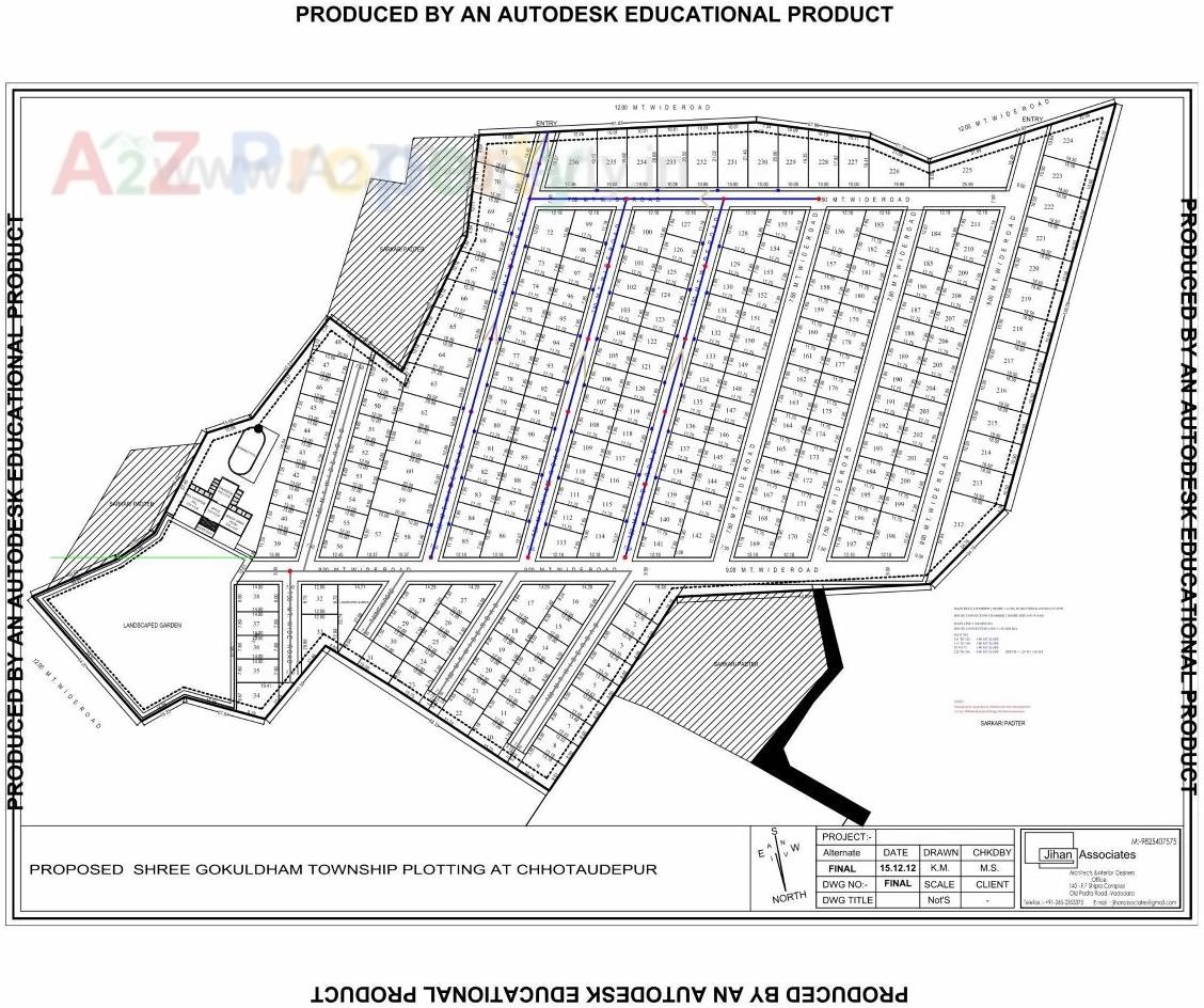  of real estate project Shree Gokuldham Township located at Chho, Vadodara, Gujarat