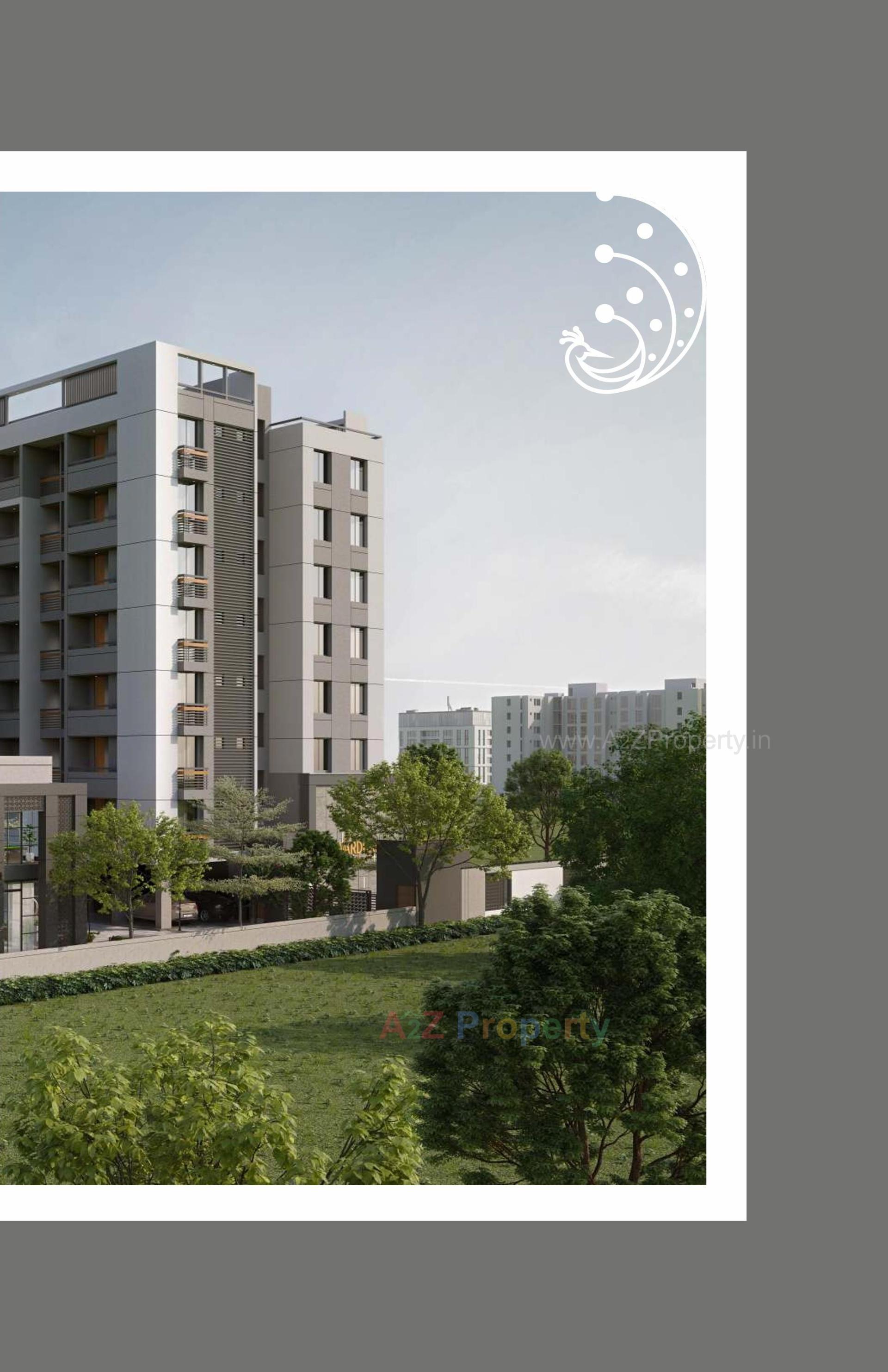 3D Elevation of real estate project Shree Govardhan Heights located at Koyali, Vadodara, Gujarat