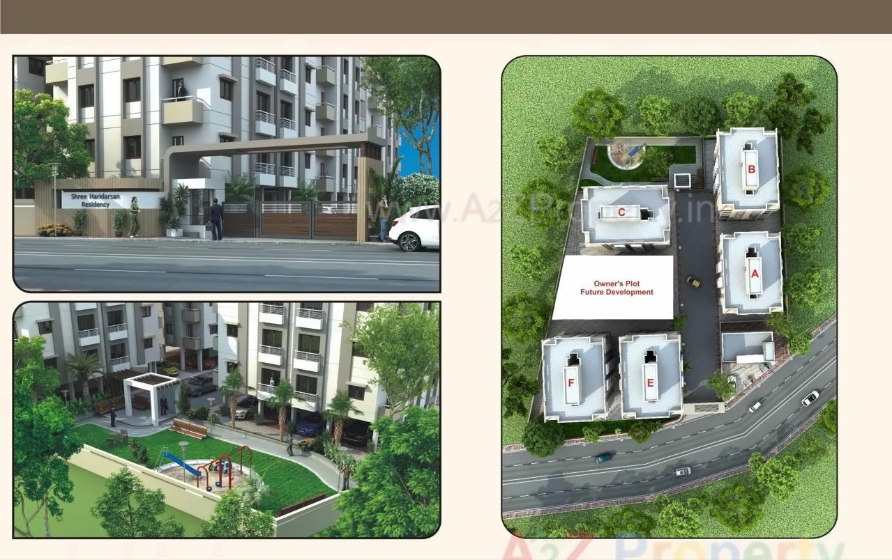 3D Elevation of real estate project Shree Hari Darshan Residency located at Ranoli, Vadodara, Gujarat