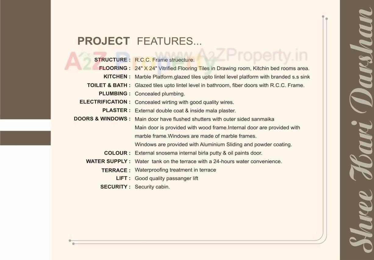  of real estate project Shree Hari Darshan Residency located at Ranoli, Vadodara, Gujarat